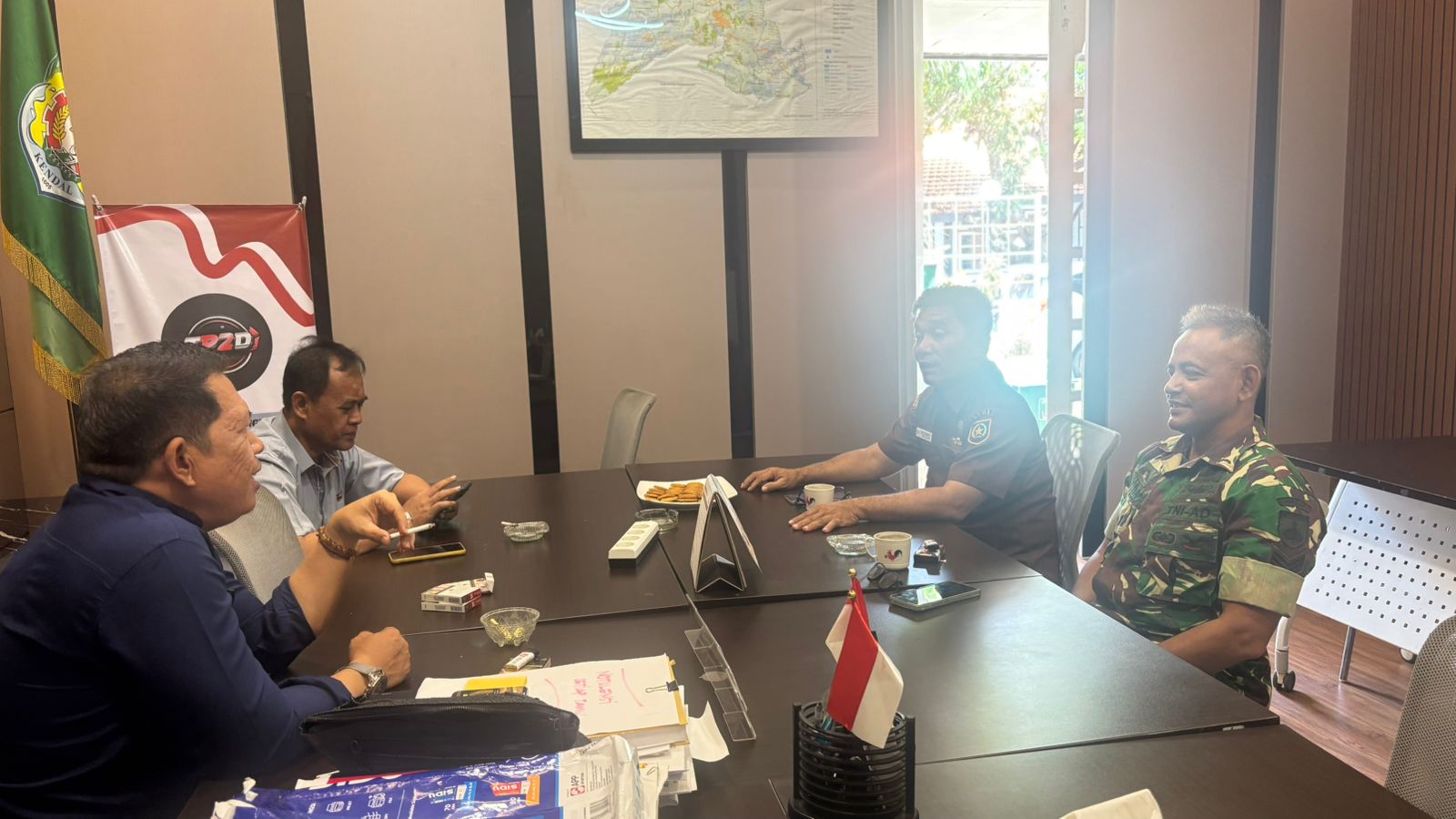 SILATURAHMI TP2D DENGAN KANMINVETCAD KENDAL, LVRI,DHC 45,PE3PABRI, DAN PRIMKOVERI 